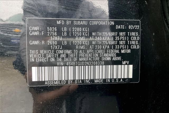 Used 2022 Subaru Outback Wilderness image 6