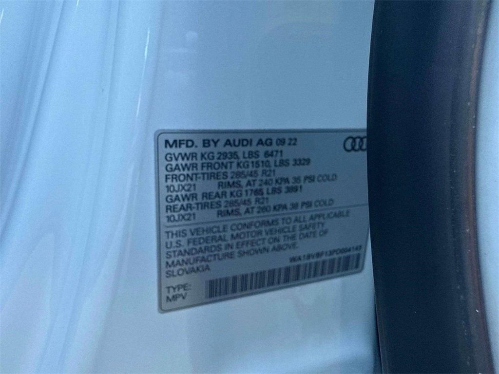 Used 2023 Audi Q8 Premium Plus image 24