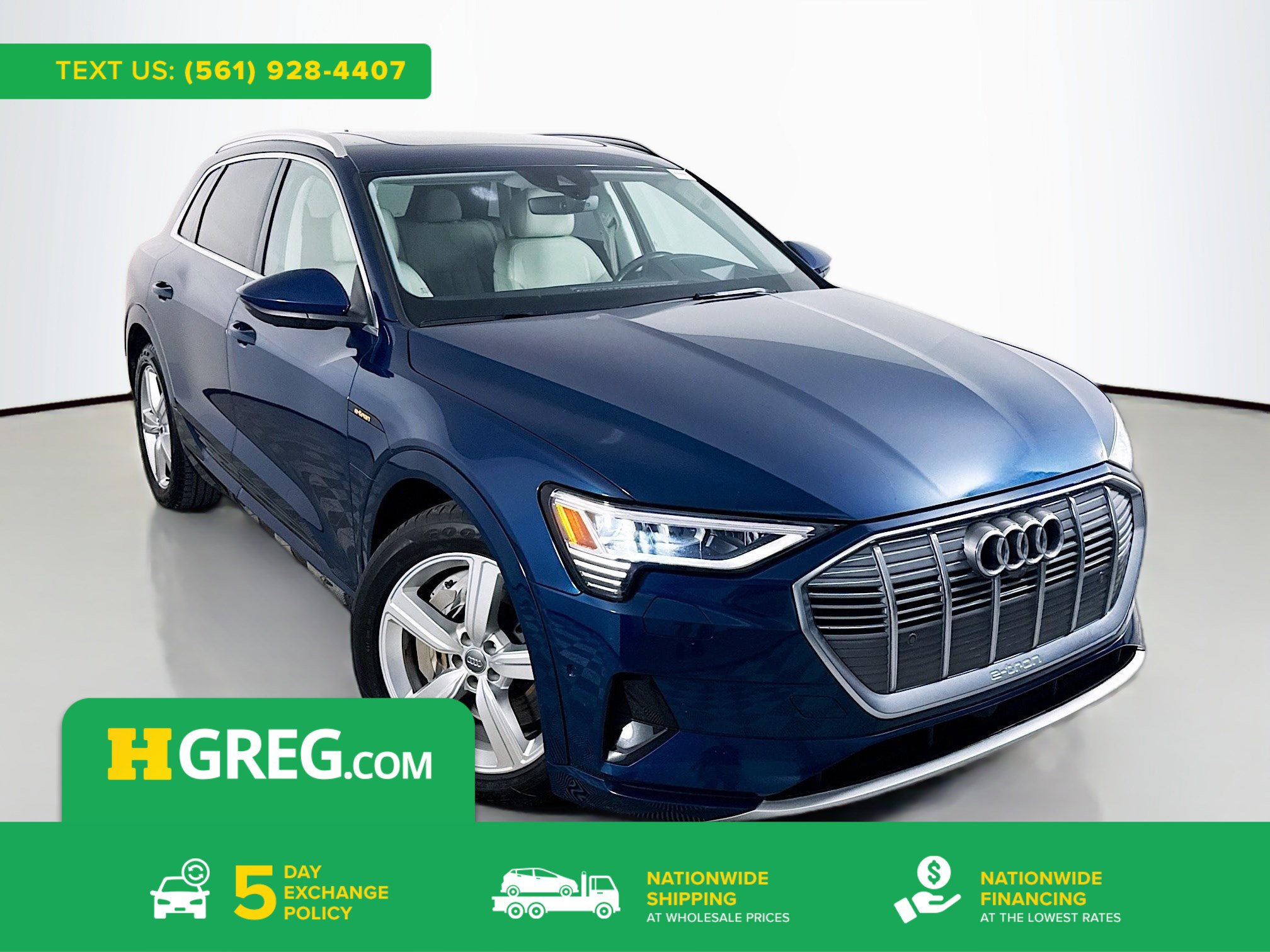 Used 2019 Audi e-tron Prestige w/ Prestige Package image 1