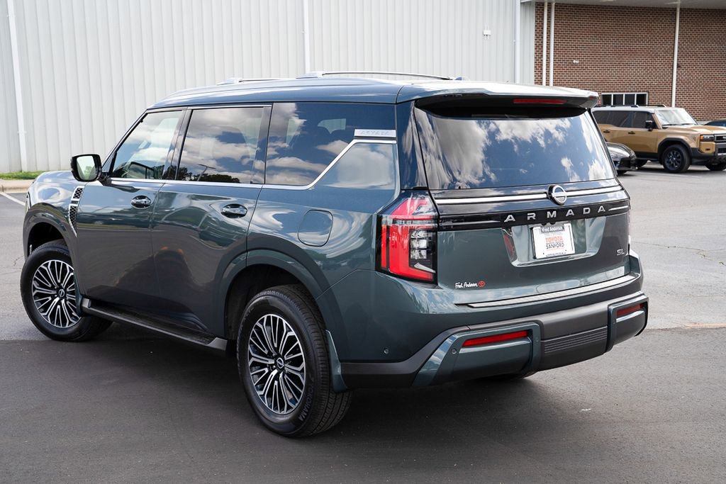 Used 2025 Nissan Armada SL w/ Captain's Chari Seat Package AWD/4WD image 3