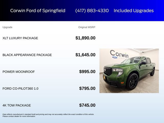Certified 2025 Ford Maverick XLT w/ XLT Luxury Package AWD/4WD image 6