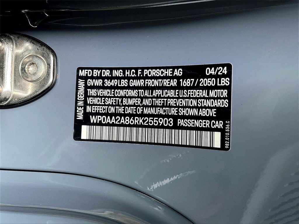 Used 2024 Porsche 718 Cayman Style Edition image 25