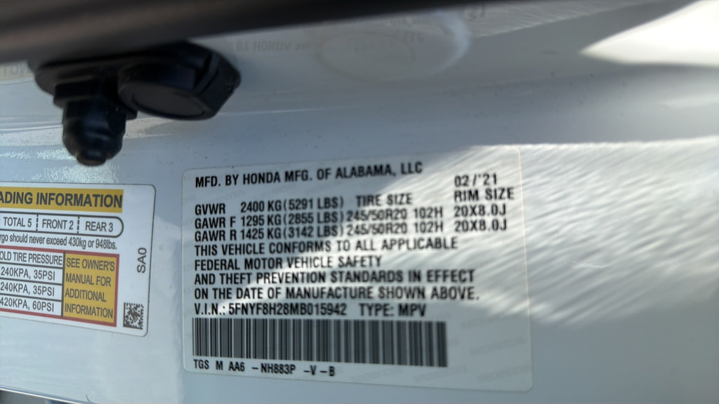 Used 2021 Honda Passport Sport image 28