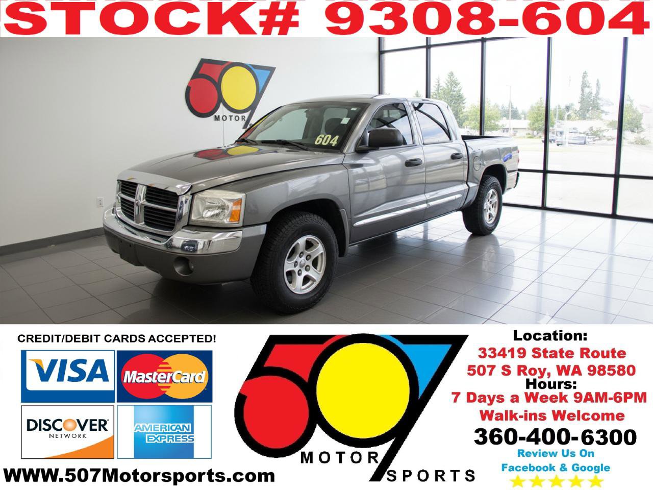 Used 2005 Dodge Dakota Laramie w/ Trailer Tow Group image 1