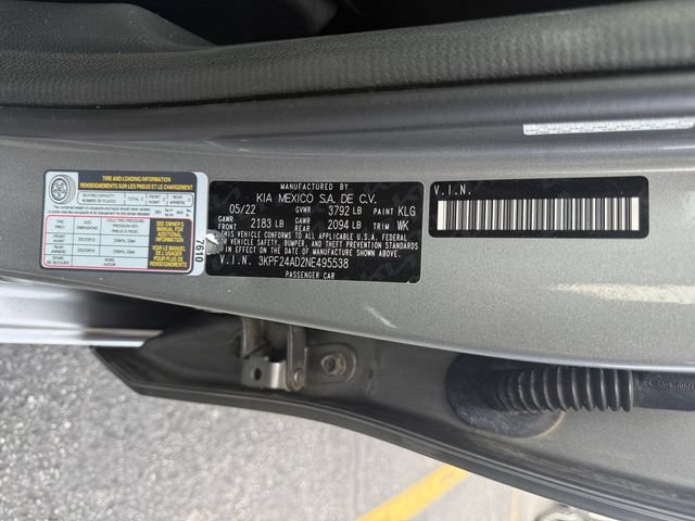 Certified 2022 Kia Forte LXS w/ LXS Technology Package FWD image 30