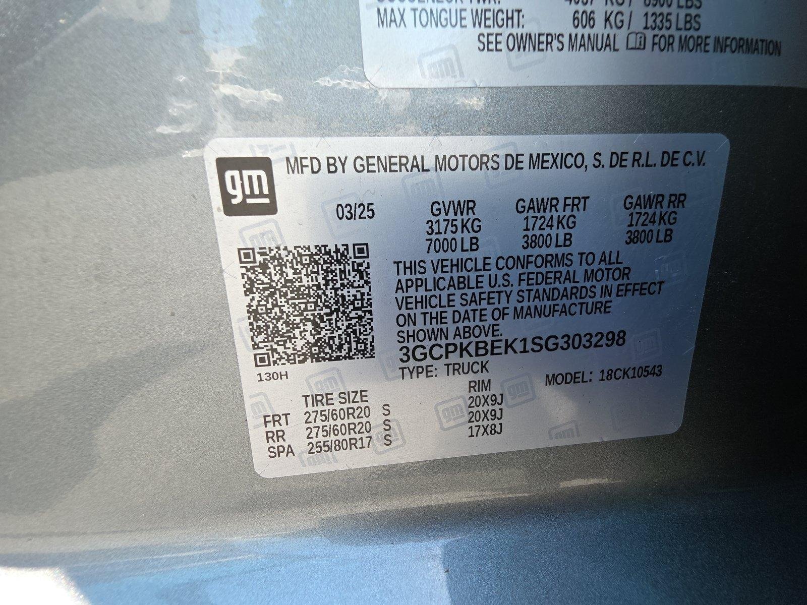 Certified 2025 Chevrolet Silverado 1500 Custom w/ LPO, Dark Essentials Package AWD/4WD image 39