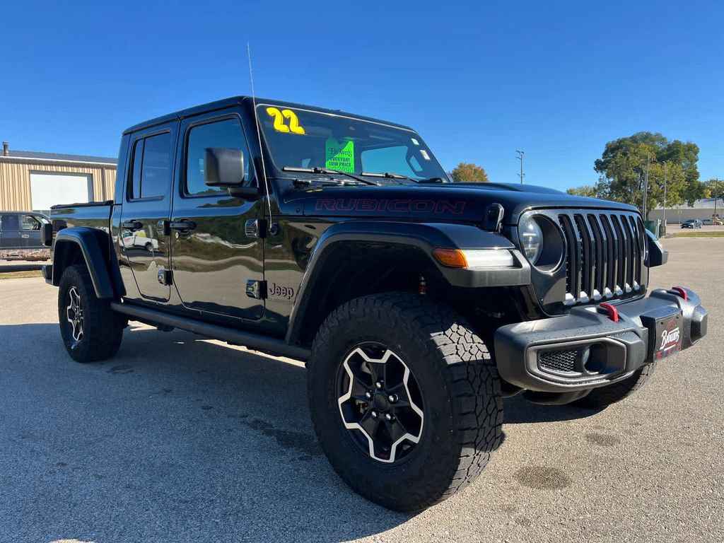 Used 2022 Jeep Gladiator Rubicon w/ LED Lighting Group image 3