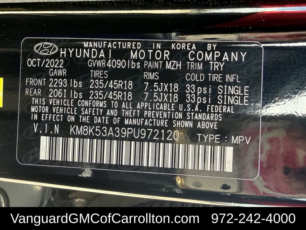 Used 2023 Hyundai Kona Limited w/ Cargo Package FWD image 36