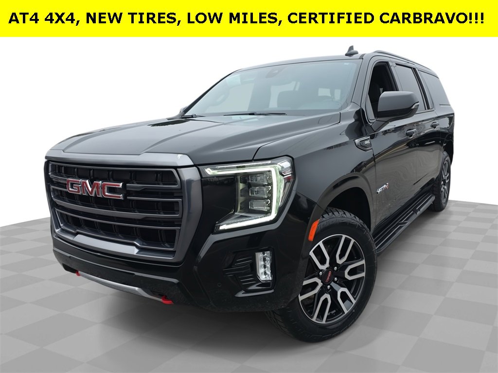 Certified 2021 GMC Yukon XL AT4