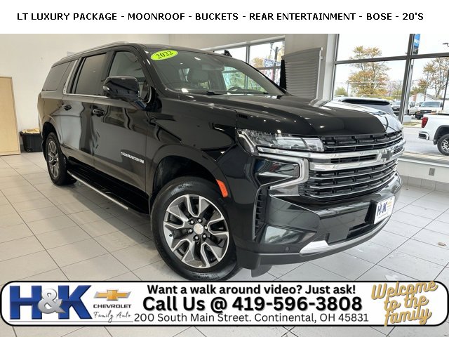 Used 2022 Chevrolet Suburban LT