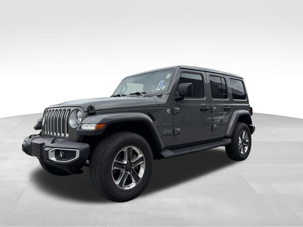 Used 2021 Jeep Wrangler Unlimited Sahara AWD/4WD image 3