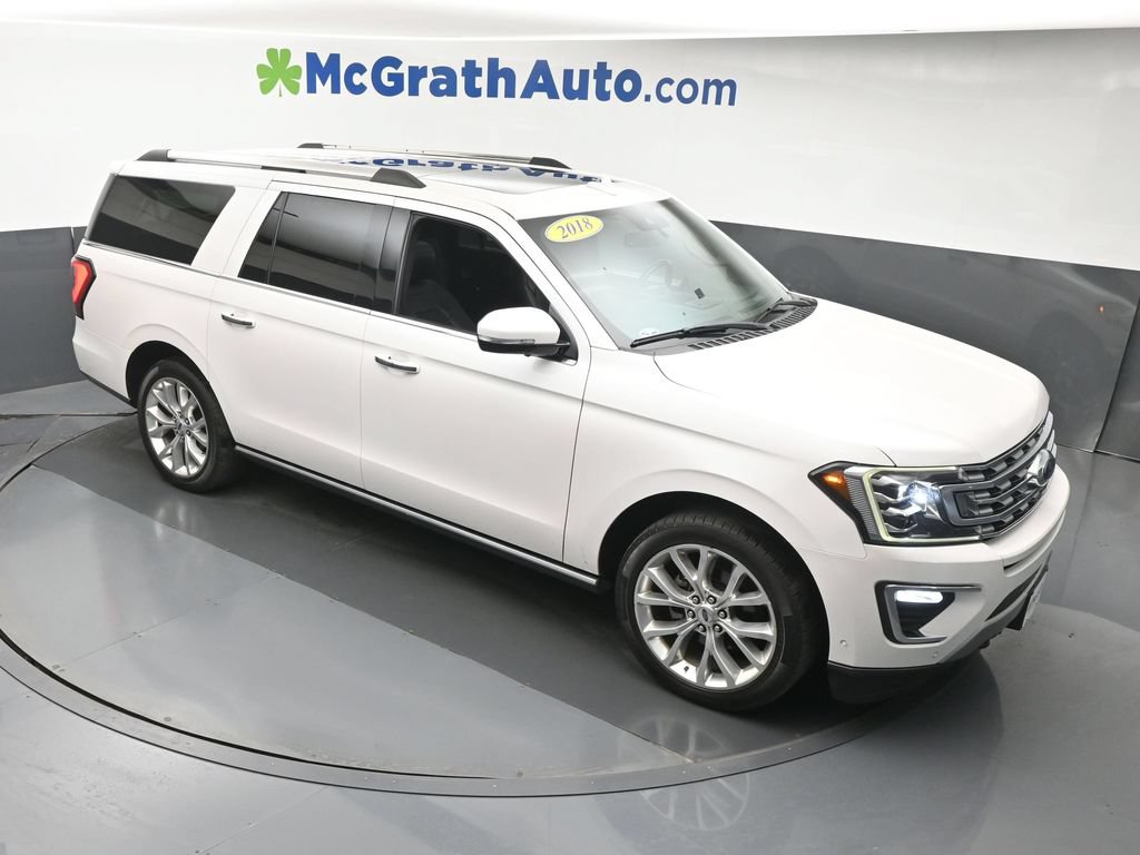 Used 2018 Ford Expedition Max Limited w/ Equipment Group 302A AWD/4WD image 3