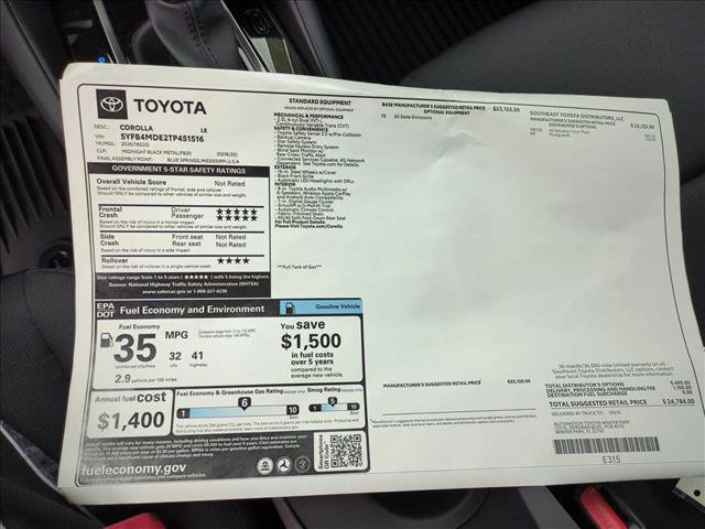New 2026 Toyota Corolla LE FWD image 17