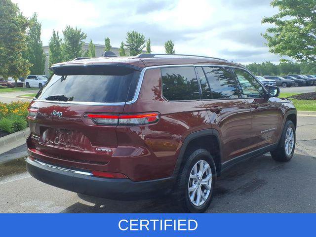 Certified 2021 Jeep Grand Cherokee L Limited AWD/4WD image 4