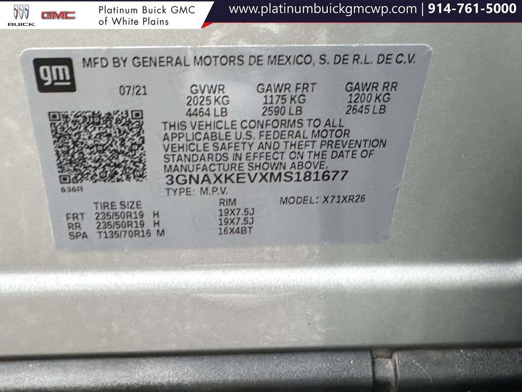 Used 2021 Chevrolet Equinox LT image 37