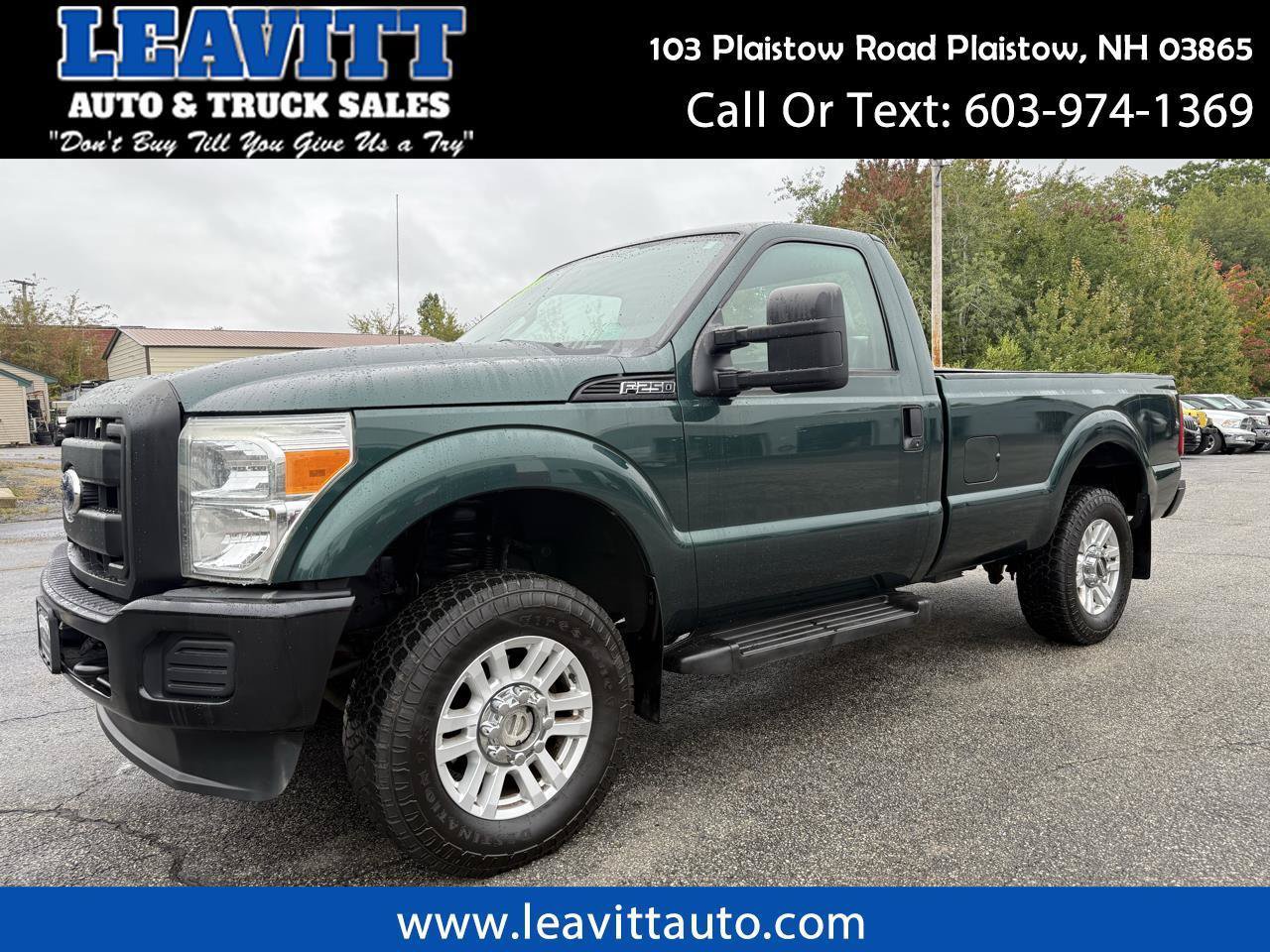 Used 2011 Ford F250 XL w/ Snow Plow Prep Pkg AWD/4WD image 1