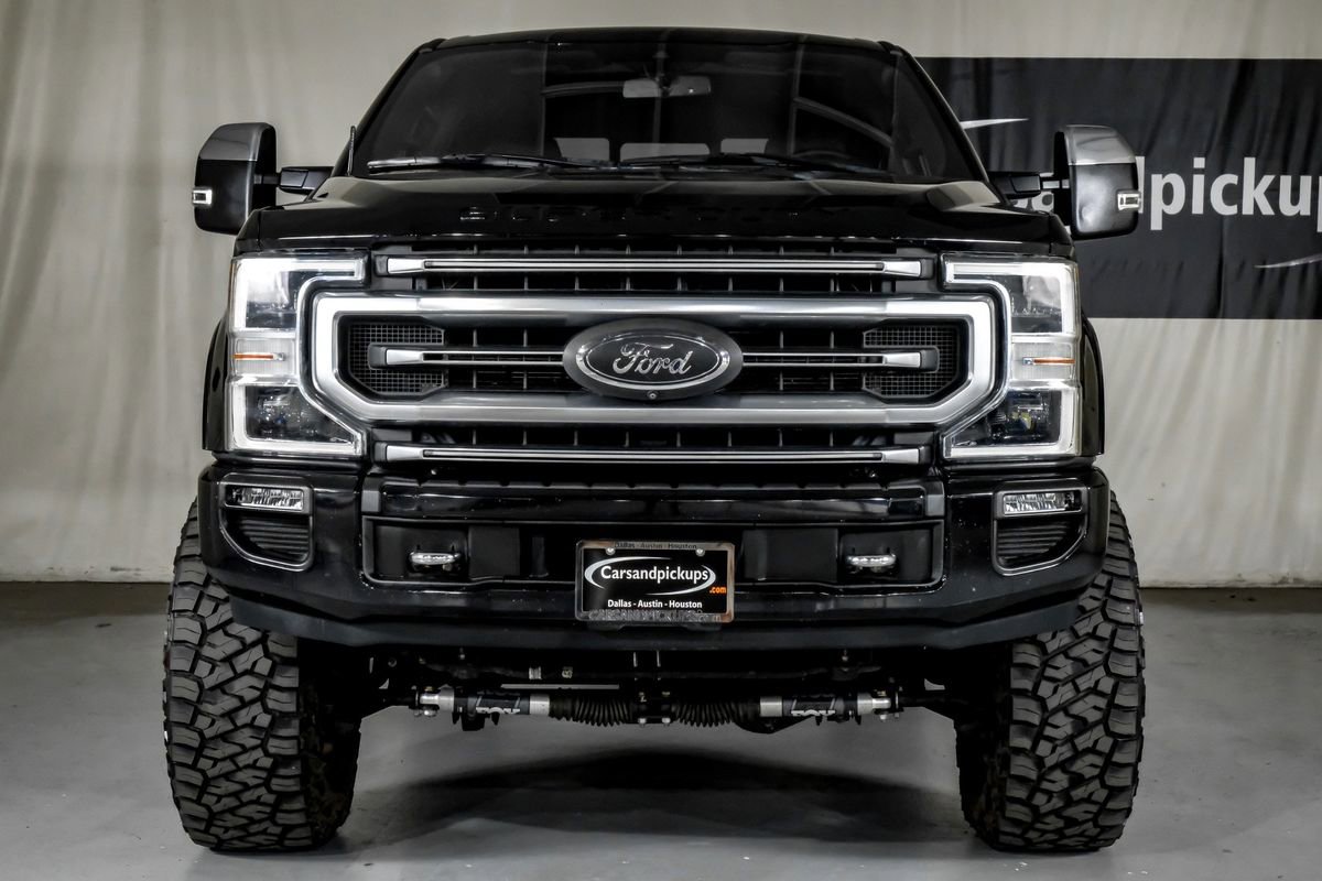 Used 2021 Ford F350 Platinum w/ Tremor Off-Road Package AWD/4WD image 3