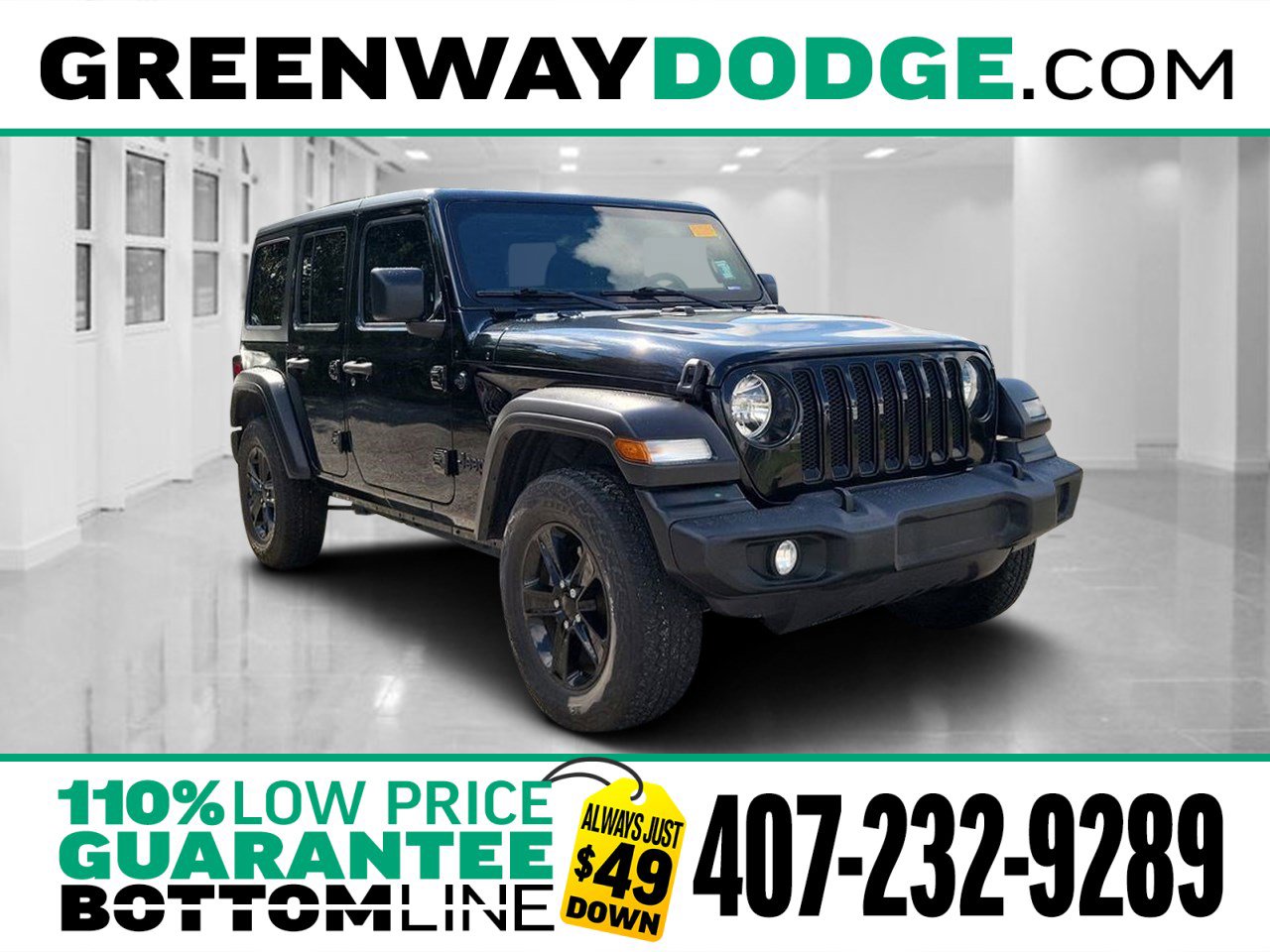 Used 2021 Jeep Wrangler Unlimited Sport