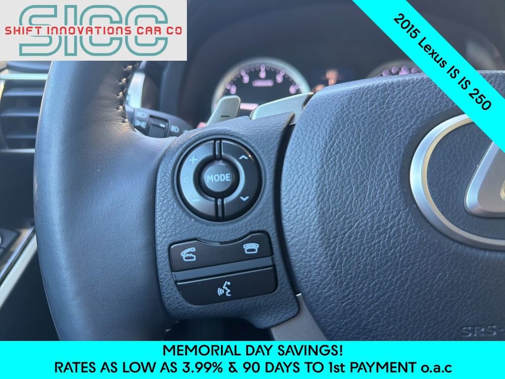 Used 2015 Lexus IS 250 w/ Navigation System Package RWD image 13
