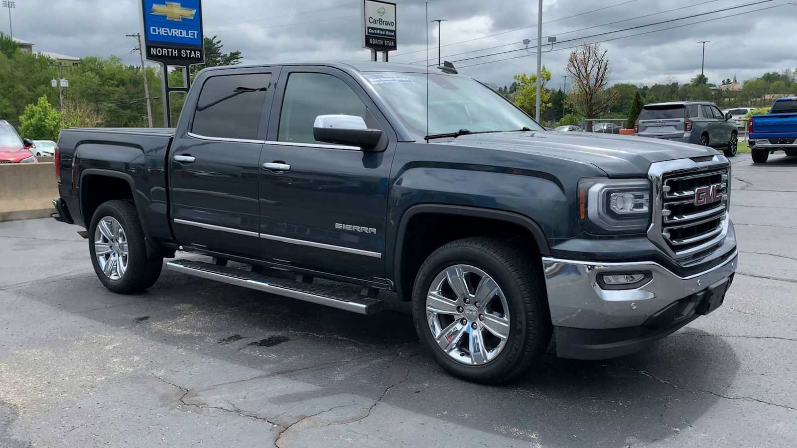Certified 2018 GMC Sierra 1500 SLT w/ Enhanced Driver Alert Package RWD image 2