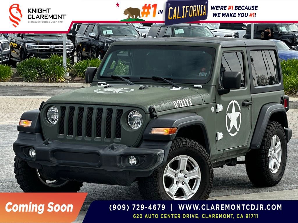 Used 2020 Jeep Wrangler Sport image 1
