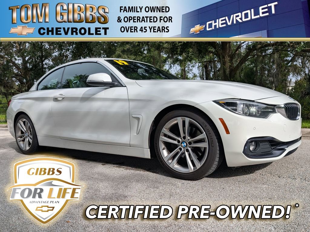 Used 2019 BMW 430i Convertible w/ Convenience Package