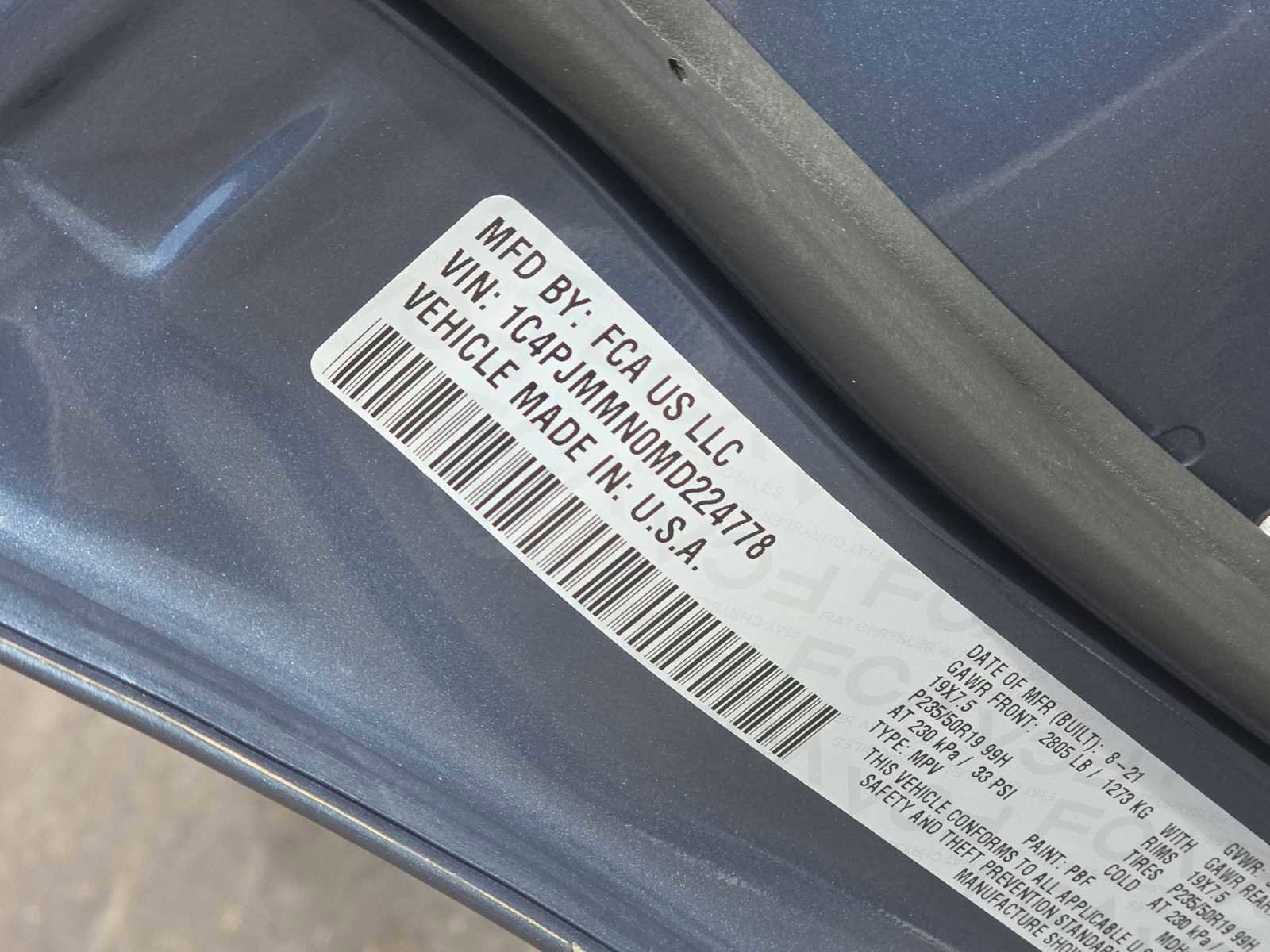 Certified 2021 Jeep Cherokee Latitude Lux 80th Anniv w/ Quick Order Package 2YU 80th image 25