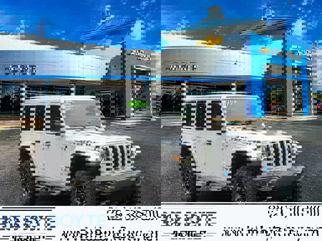 Used 2021 Jeep Wrangler Unlimited Rubicon 4xe w/ Cold Weather Group image 1