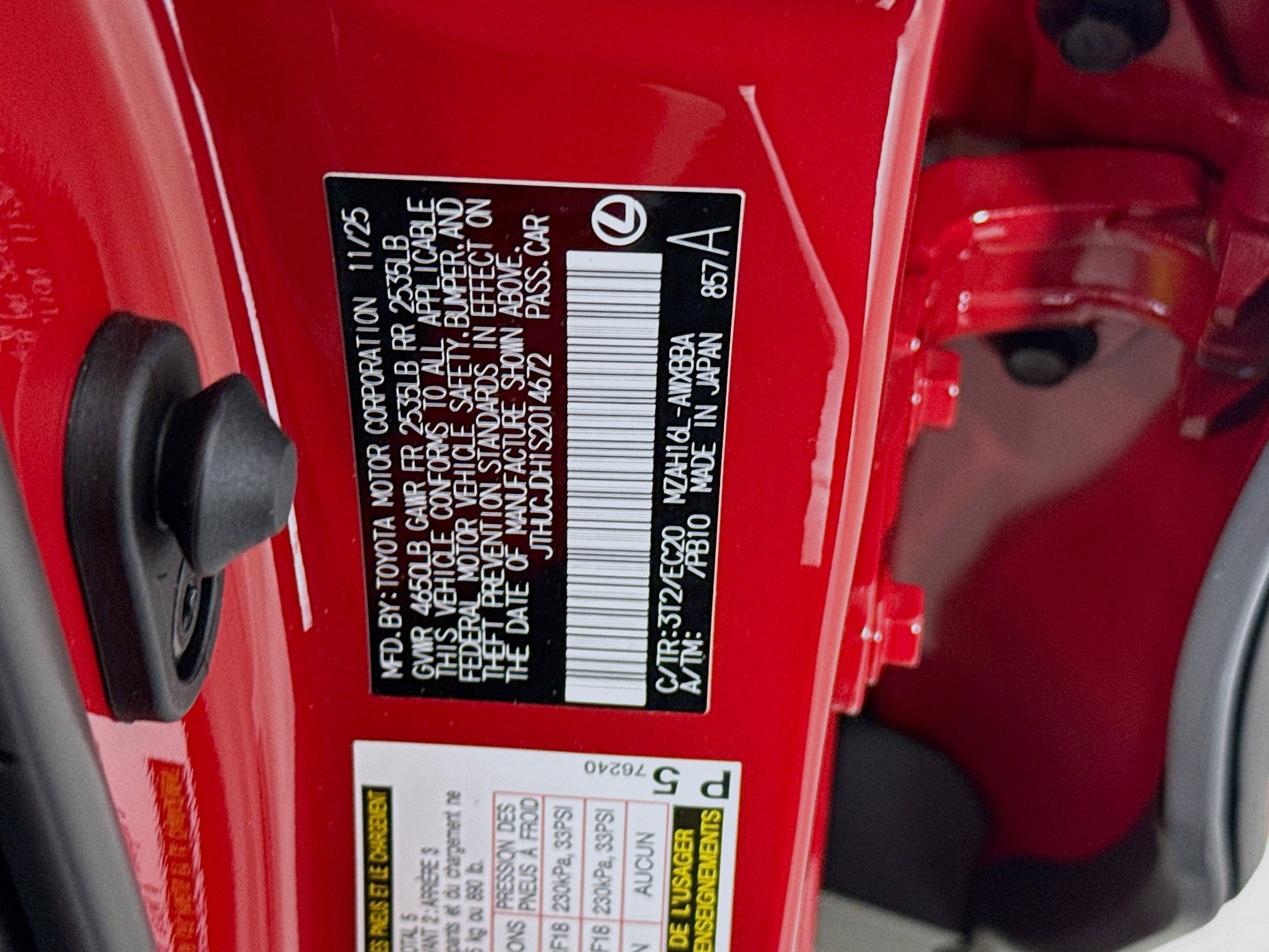 New 2025 Lexus UX 300h AWD w/ Accessory Package (Z1) image 30