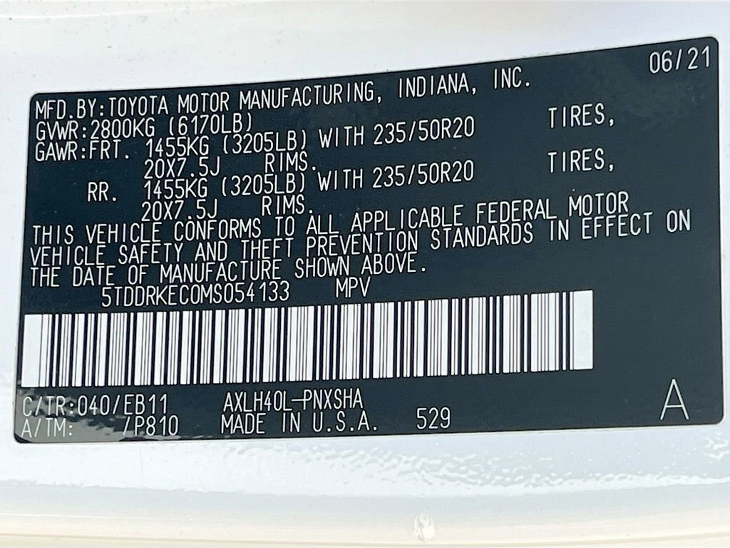 Used 2021 Toyota Sienna XSE w/ XSE Plus Package image 36