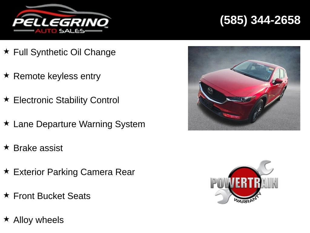 Used 2020 MAZDA CX-5 Sport image 2