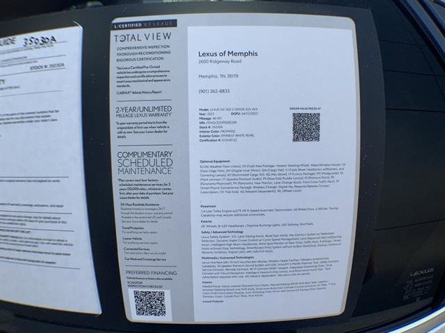 Used 2023 Lexus NX 350 AWD w/ Luxury Package image 26