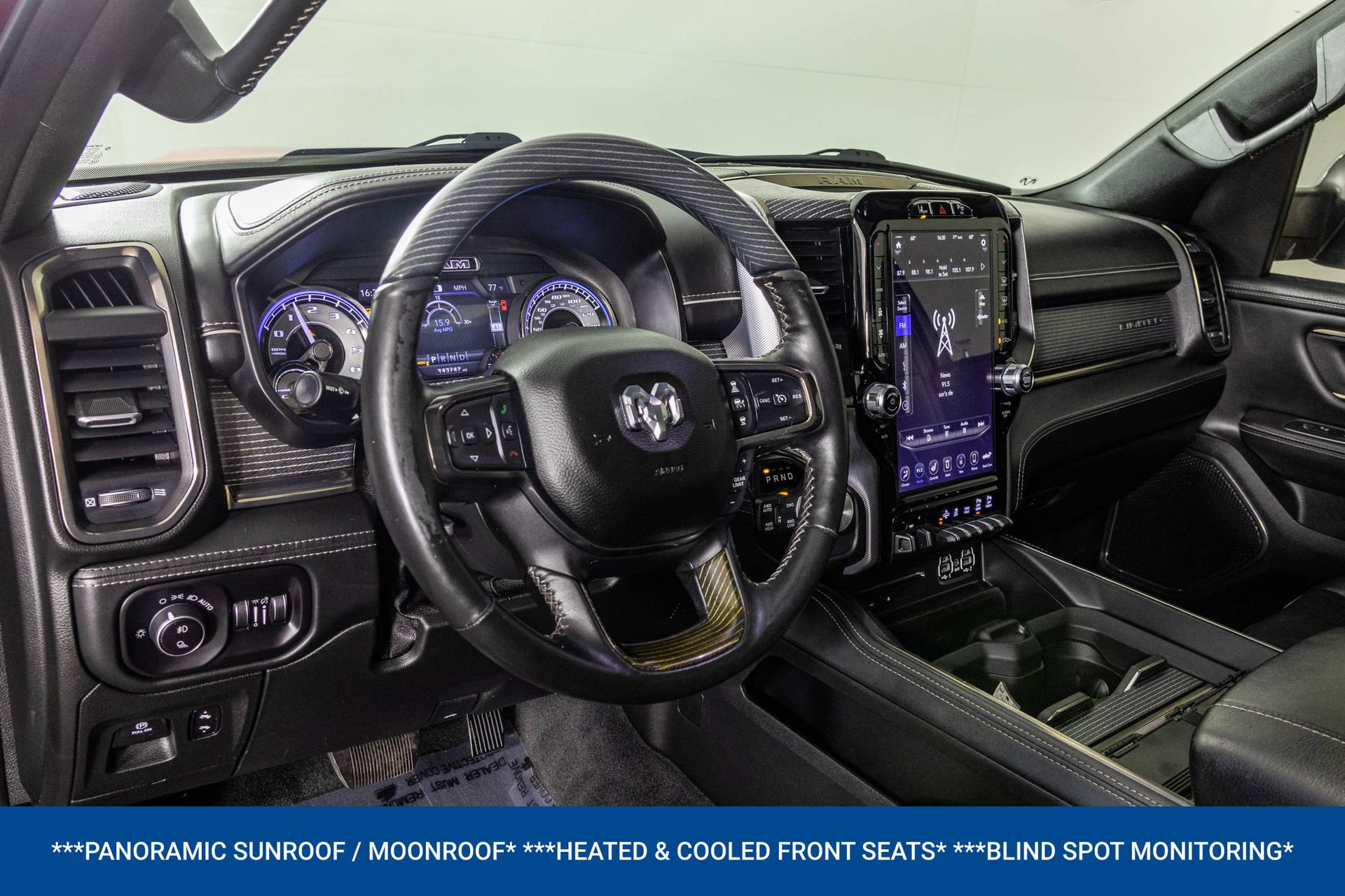 Used 2019 RAM 1500 Limited w/ Advanced Safety Group AWD/4WD image 4