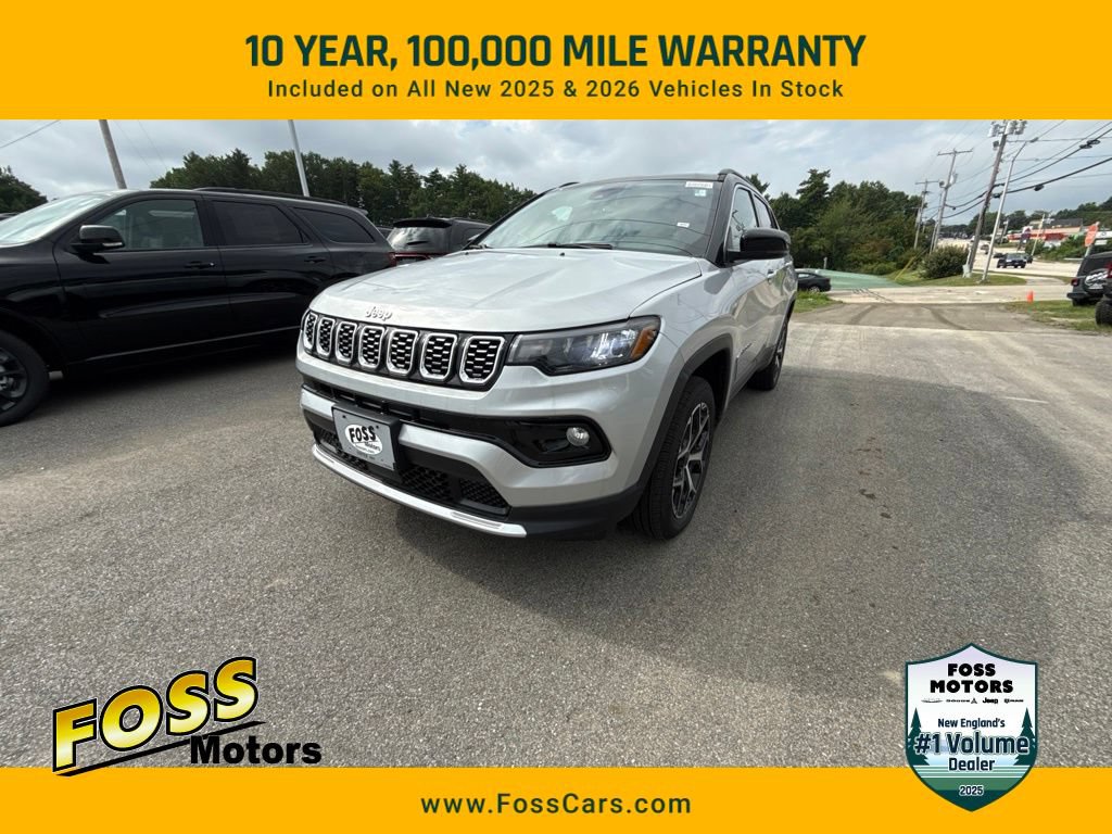 New 2026 Jeep Compass Limited w/ Sun, Sound & Navigation Group AWD/4WD image 1