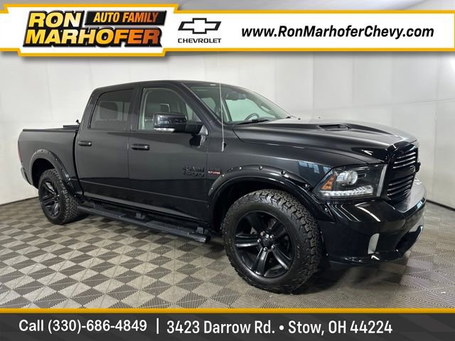 Used 2017 RAM 1500 Sport w/ Black Ram 1500 Sport Group