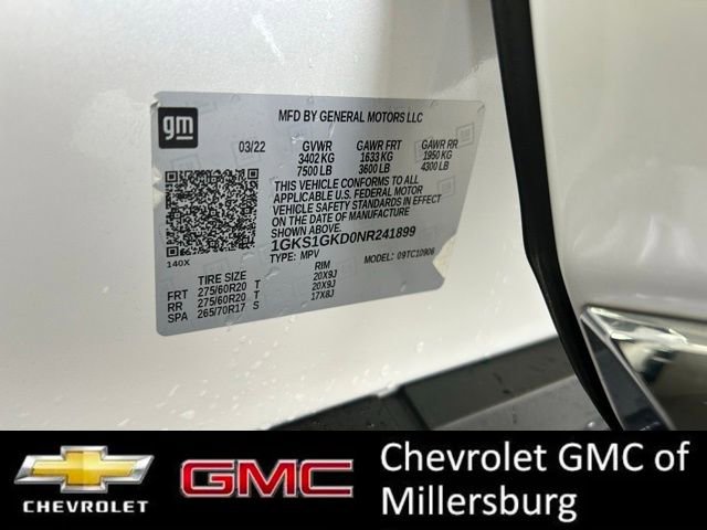 Used 2022 GMC Yukon XL SLT w/ SLT Premium Package image 40