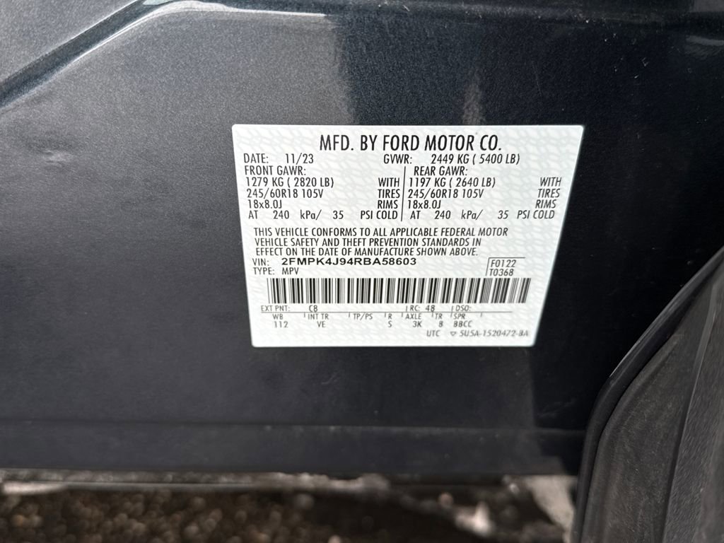 Certified 2024 Ford Edge SEL w/ Convenience Package image 17