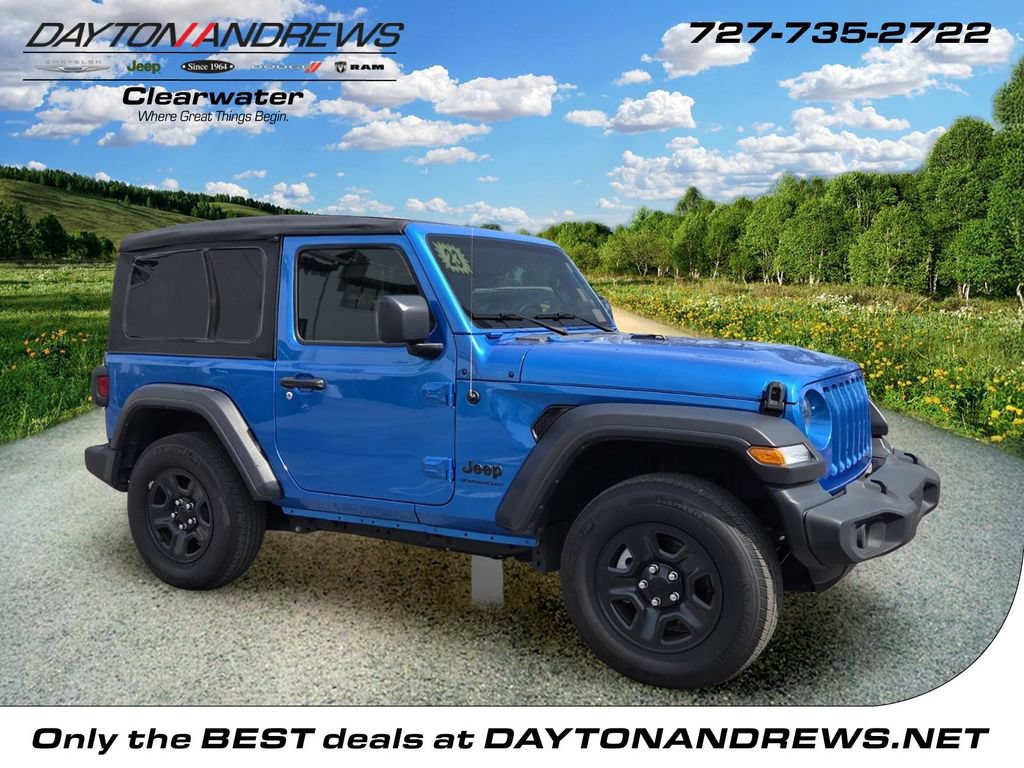 Used 2023 Jeep Wrangler Sport AWD/4WD video 1