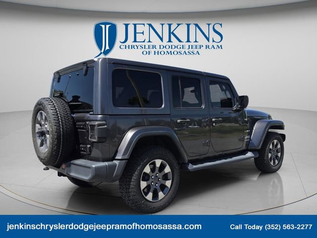 Used 2020 Jeep Wrangler Unlimited Sahara AWD/4WD image 3