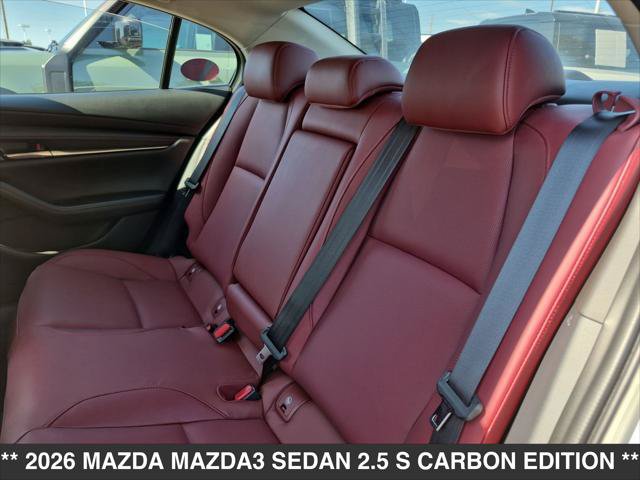 New 2026 MAZDA MAZDA3 Carbon AWD/4WD image 12
