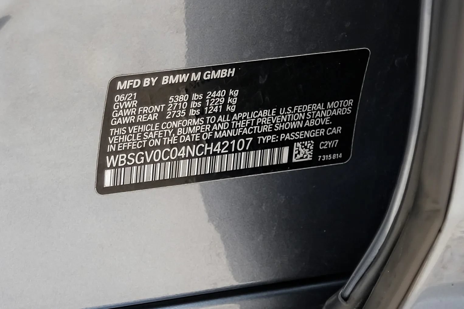 Used 2022 BMW M8 Gran Coupe xDrive Competition w/ M Carbon Exterior Package AWD/4WD image 68