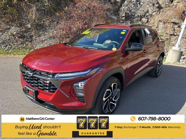 Certified 2025 Chevrolet Trax RS w/ Driver Confidence Package