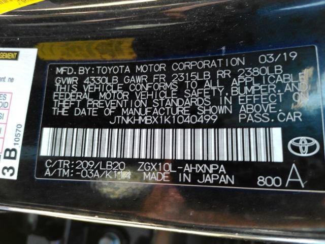 Used 2019 Toyota C-HR Limited image 49