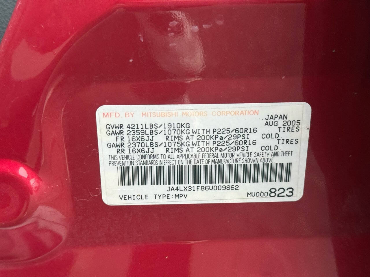 Used 2006 Mitsubishi Outlander LS FWD image 54