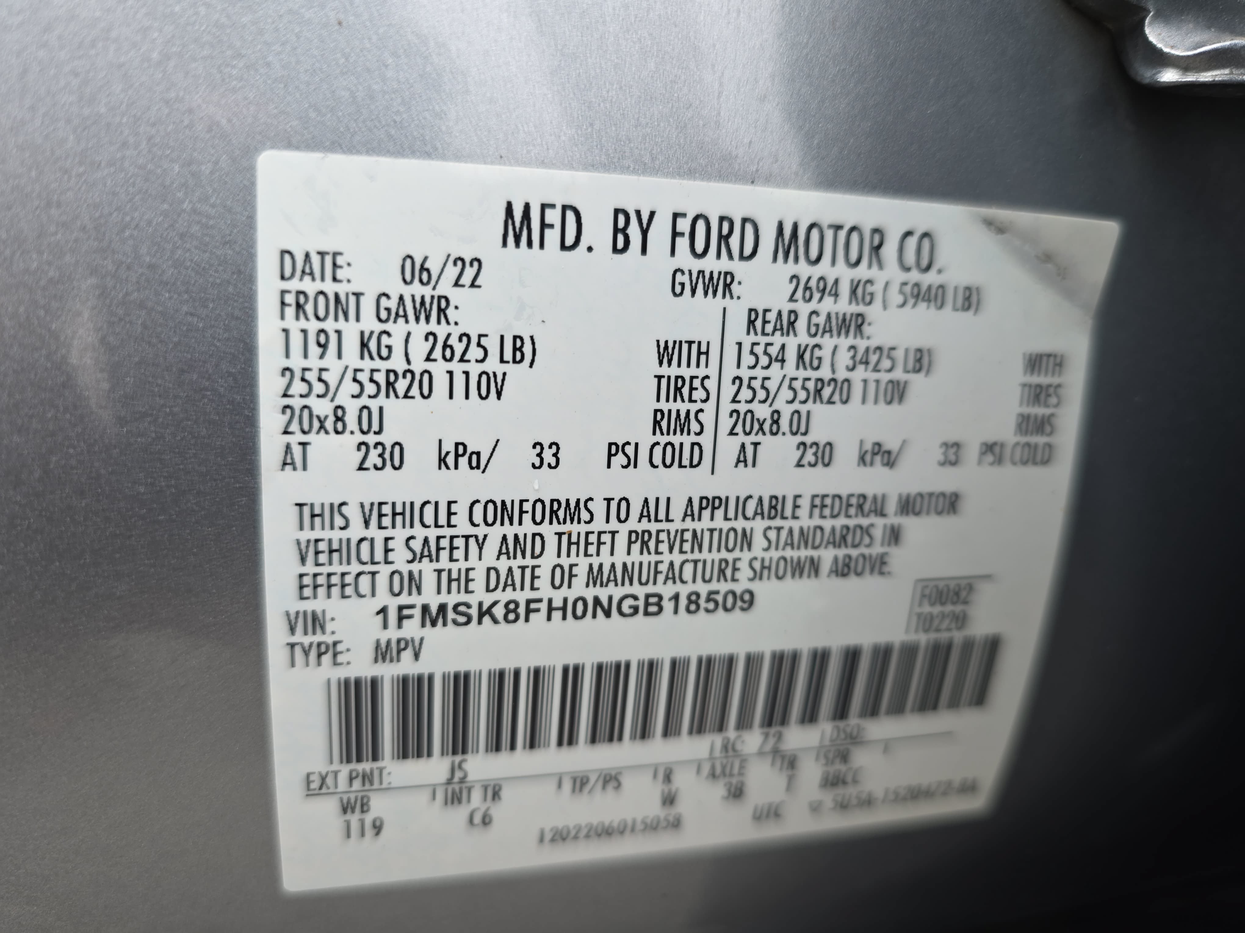 Used 2022 Ford Explorer Limited w/ Equipment Group 301A AWD/4WD image 37