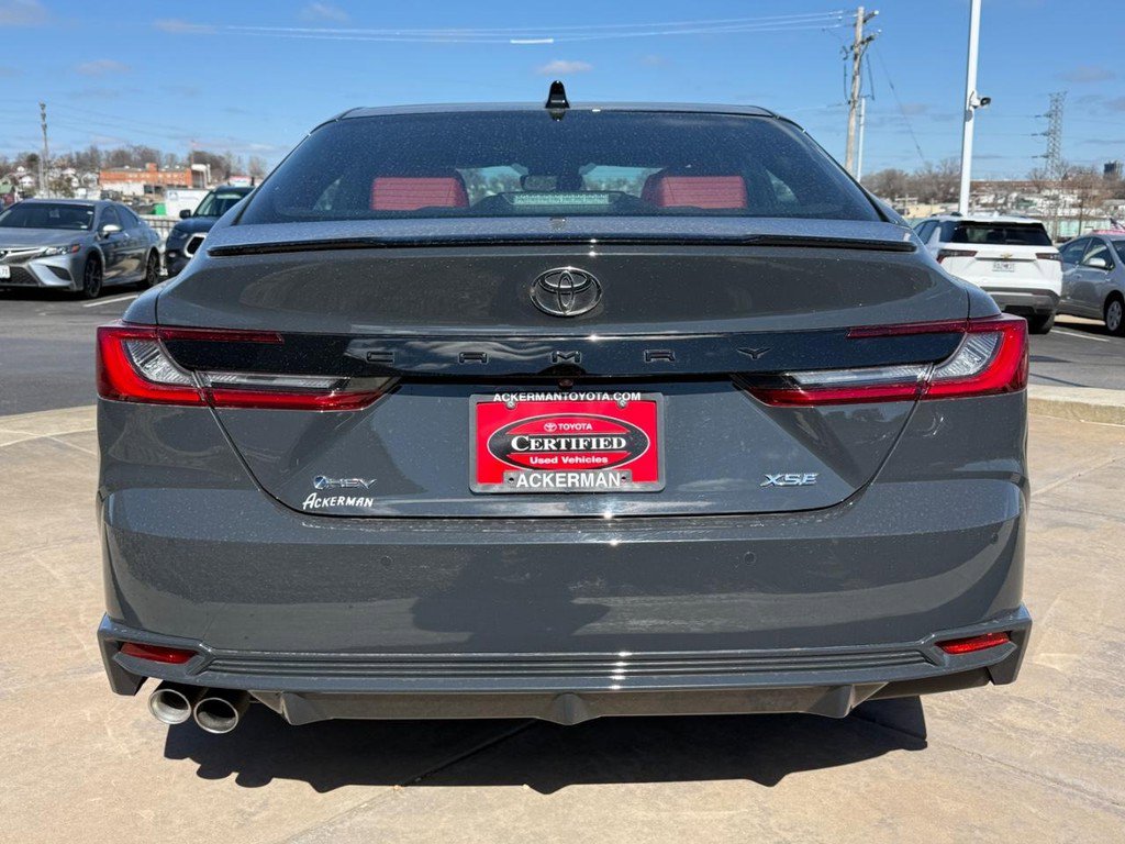 Certified 2025 Toyota Camry XSE w/ Premium Plus Package image 6