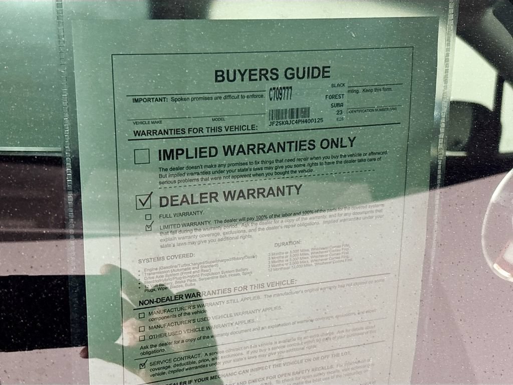 Certified 2023 Subaru Forester Sport AWD/4WD image 25