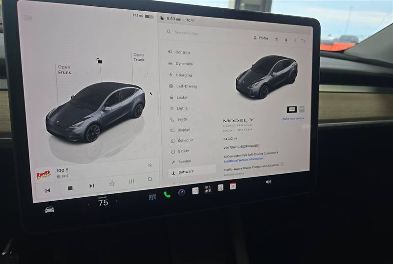 Used 2023 Tesla Model Y Long Range AWD/4WD image 2