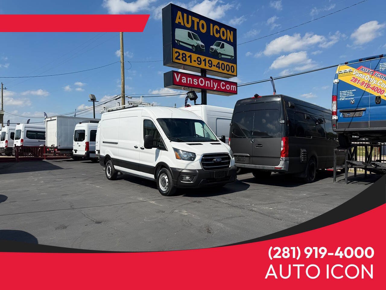 Used 2020 Ford Transit 250 Medium Roof RWD image 1