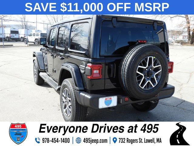 New 2025 Jeep Wrangler Unlimited Sahara w/ Technology Group AWD/4WD image 3